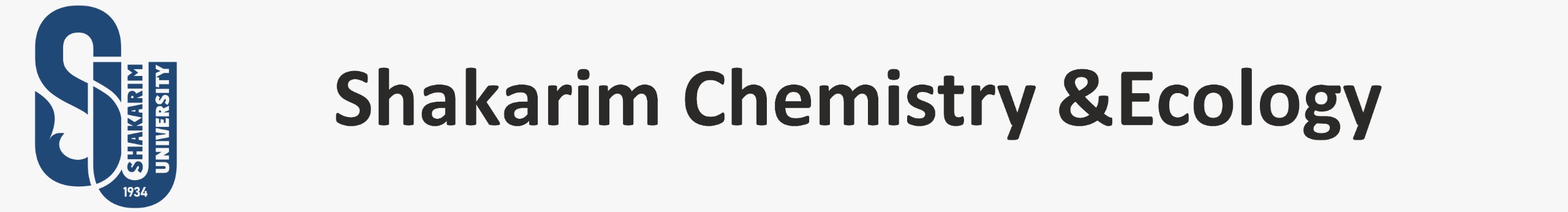 Shakarim Chemistry & Ecology